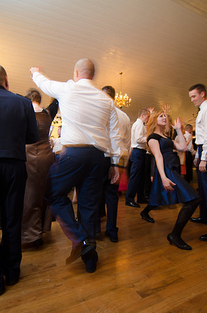 Cdts from BYU-I gather at The Loft, just south of Rigby, to enjoy a night of dinner and dancing at the Army ROTC Military Ball.