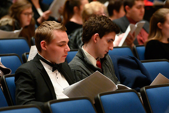 BYU-Idaho students and members of the Rexburg community gather to sing new hymns that have been written by the BYU-Idaho Community. (Students, Faculty/Staff,Community)