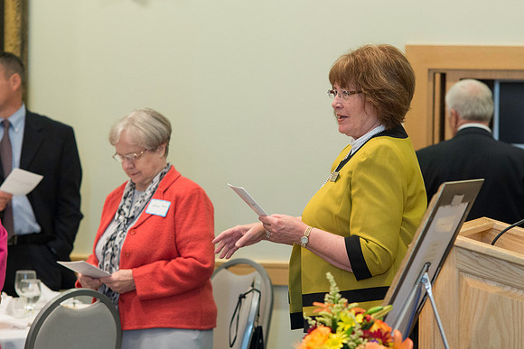 Nov, 9 2014, Ed and Arlene Williams were honored at Emeritus Breakfast.