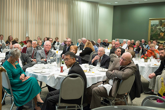 Nov, 9 2014, Ed and Arlene Williams were honored at Emeritus Breakfast.