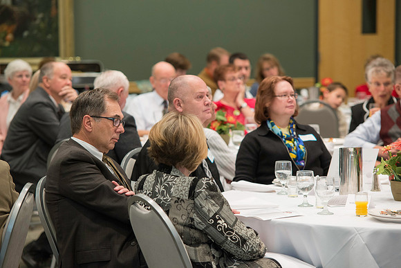 Nov, 9 2014, Ed and Arlene Williams were honored at Emeritus Breakfast.