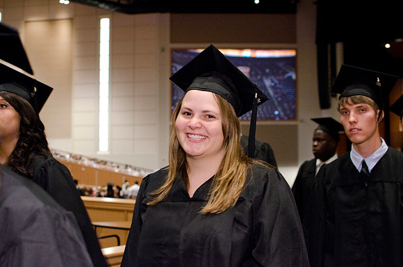 Commencement during graduation spring 2012