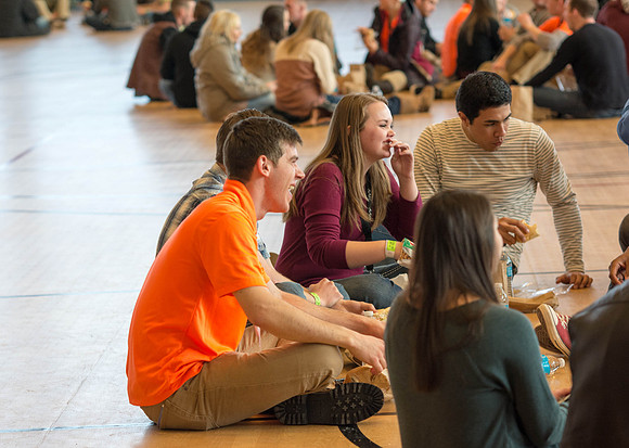 Brigham Young University-Idaho's Get Connected program is for new students to meet other new students and get situated for the upcoming semester.