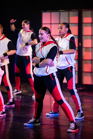BYUI students dance in Extravadance during the Spring 2021 semester.