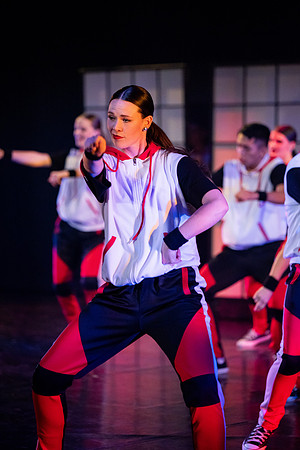 BYUI students dance in Extravadance during the Spring 2021 semester.