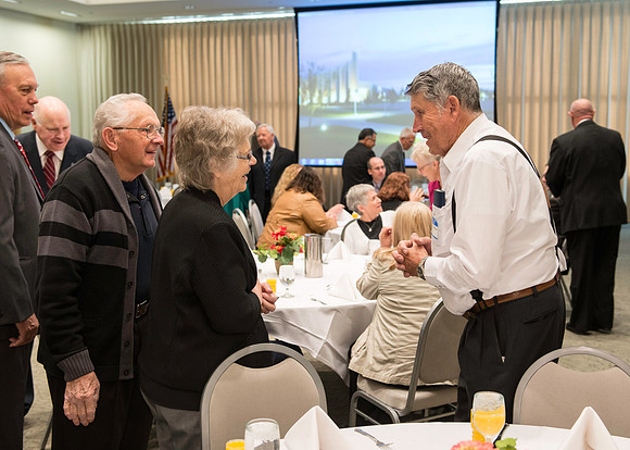 Nov, 9 2014, Ed and Arlene Williams were honored at Emeritus Breakfast.