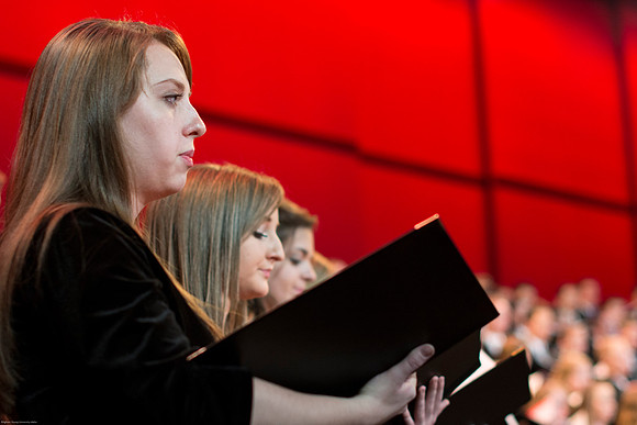 BYU-Idaho Choirs and Orchestra perform at A BYU-Idaho Christmas Concert featuring The King Singers.
