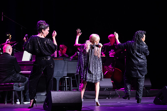 Kristin Chenoweth preforms Center Stage at the BYUI auditorium.