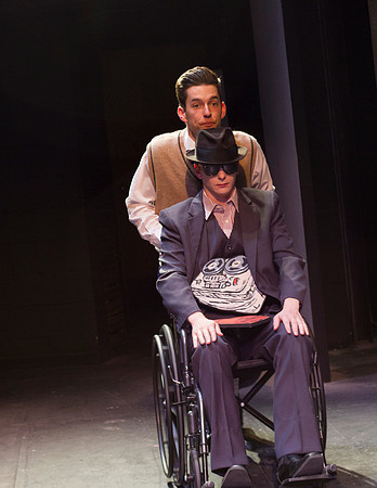 Promotion pictures taken in the Snow Drama Theatre for the upcoming production, Lucky Stiff.