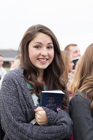 A world-wide Book of Mormon Project, founded by BYU-Idaho students Jacob Justice and Jacob Christensen, with a goal to flood the earth with The Book of Mormon. They are producing a YouTube video calle