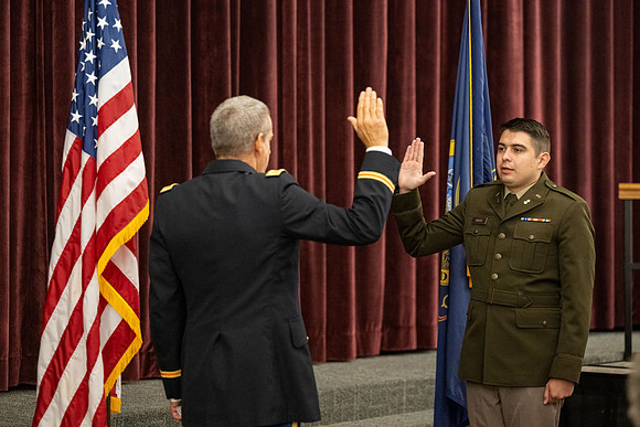 BYU-Idaho's, Reserve Officers' Training Corps Commissioning ceremonies.