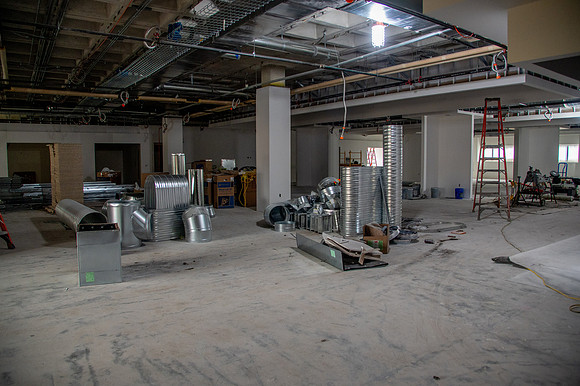 Mckay Library Construction - Apr 2025