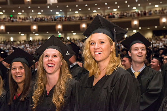 BYU-Idaho graduation July 2014.