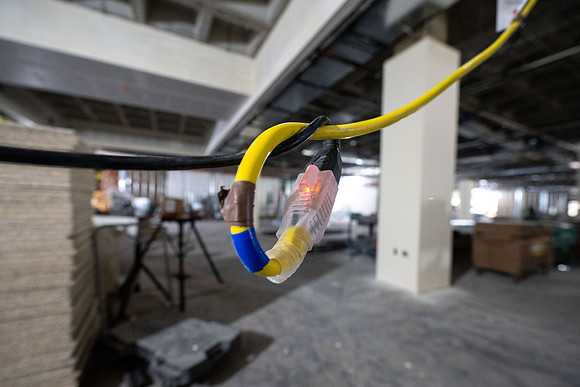 David O. McKay Library Construction - June 2025