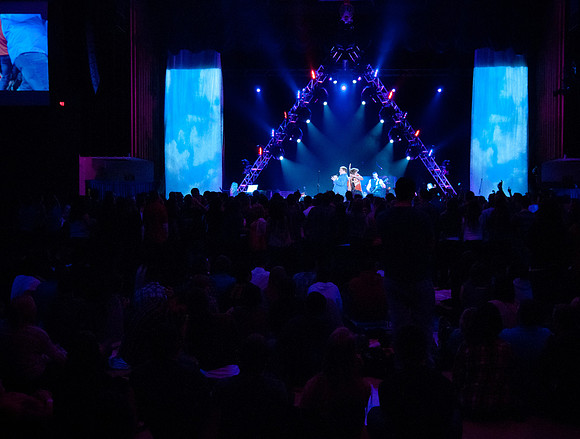 iCover student talent event where students perform covers to hit songs as well as participate in dance held after the show.