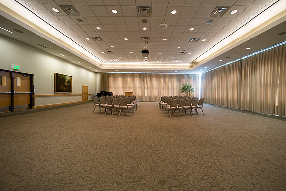 The Special Events Room in the Manwaring Center.