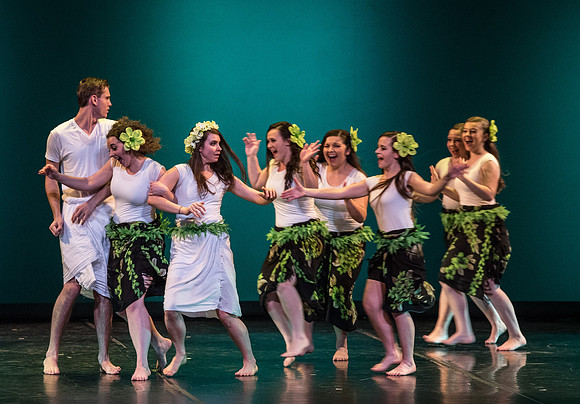 In this semester’s production of Extravadance the audience got a peek into the mind of a performer, and how dancers function during a performance. Dancers always laugh because they know the real show