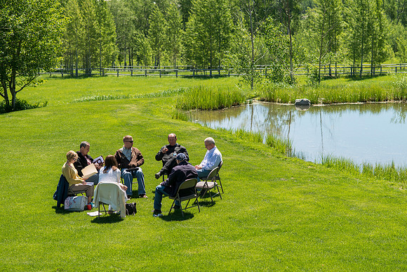 Retreat for College Deans and Department Chairs at the Sky Mountain Lodge.