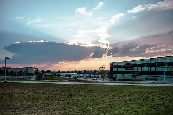 Campus Sunset Photos - August 2025
