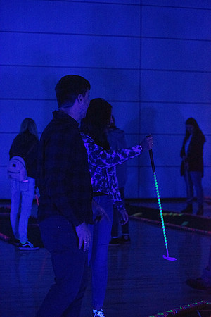 Students gather for First Friday - Apr 2022