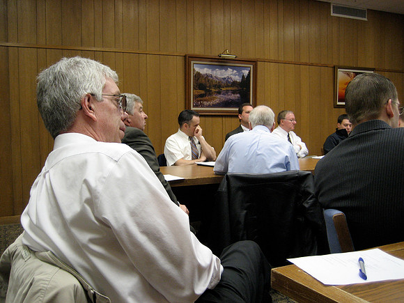 University Relations monthly staff meeting.
