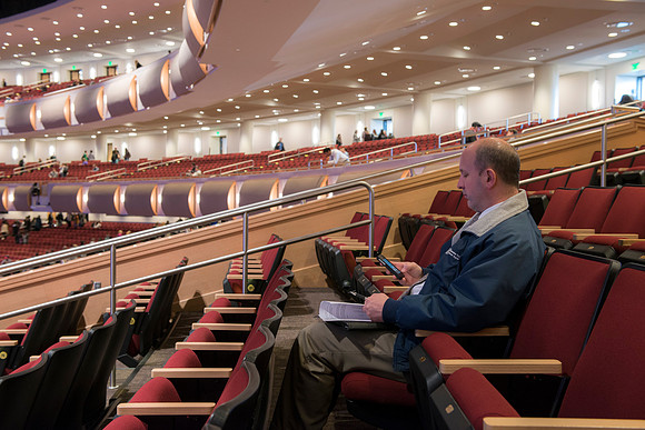 President and Sister Clark speak at the opening devotional Winter semester 2015.