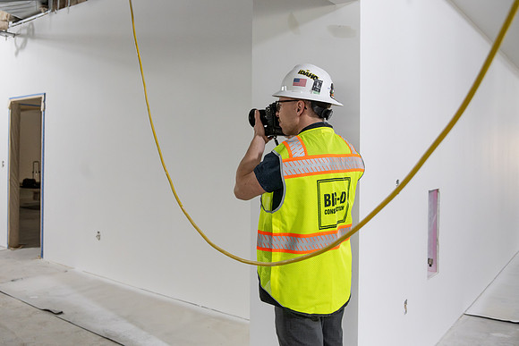 McKay Library Remodel Progress - April 2025