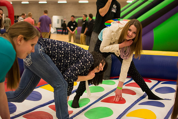I-Night, held on campus at Brigham Young University-Idaho, allows students to enjoy various activities before classes begin for the semester.