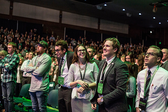 BYU-Idaho students gather together to learn how to discover their passion, tell their story and network effectively.