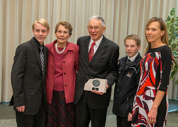 Don and Marsha Heinz were recognized with the Distinguished Emeritus Service Award. November 9, 2013 Emeritus Breakfast