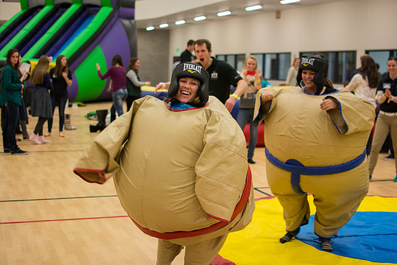 I-Night, held on campus at Brigham Young University-Idaho, allows students to enjoy various activities before classes begin for the semester.