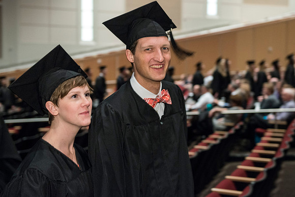 April 2014 Graduation ceremonies in the BYU-Idaho Center.