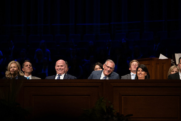 Elder and sister Bangerter speak at Devotional at BYU-Idaho