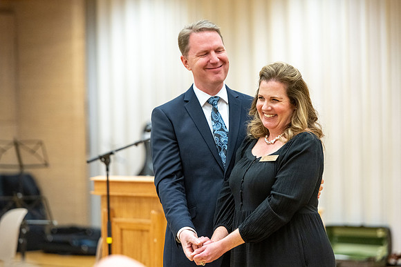 Eliza R. Snow Society, Evening of Honors, honoring Kevin Call for his years of service to the Arts.