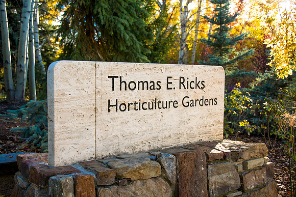 Thomas E. RIcks Garden sign.