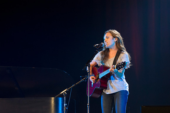 Get Connected puts on talent show for new students.