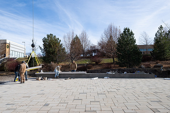 BYUI Sign Construction - Nov 2024