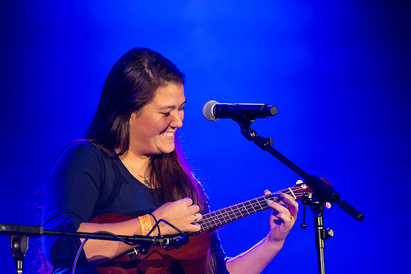 Get Connected puts on talent show for new students.