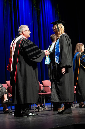 Graduates during convocation for the College of Academic Success & Interdisciplinary Studies. Speakers: Kevin Brower, Jenna Kate Wilson, Tyler Christensen
