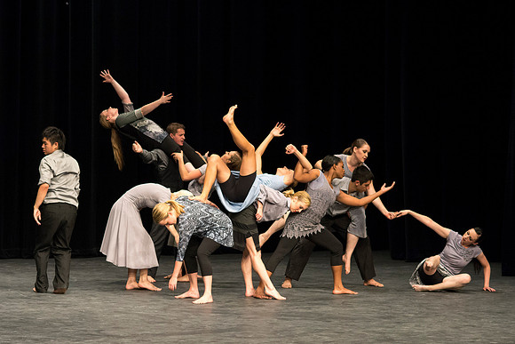 Dance performance in Green River Wyoming.