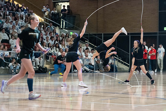 BYUI vs BYU Basketball Game - Feb 2025