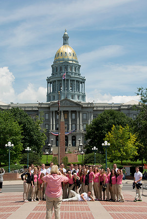Denver Colorado, we enjoyed a tour of the US Mint and some free time at the 16th Street Mall.