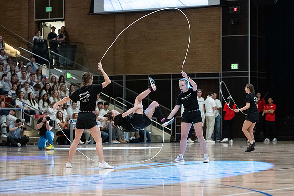 BYUI vs BYU Basketball Game - Feb 2025