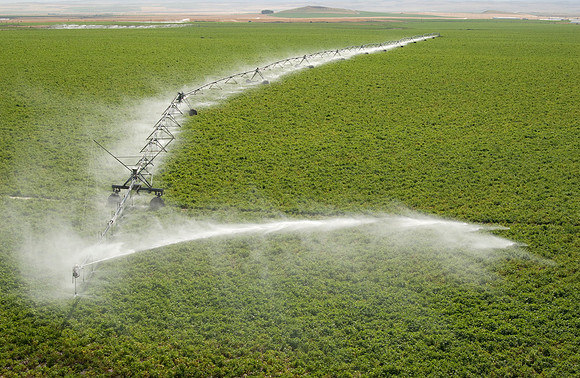 Aerial photos of Idaho agriculture