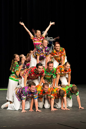 Dance performance in Green River Wyoming.