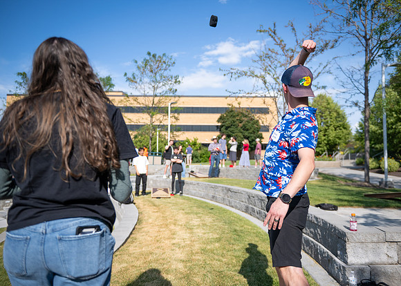 Marketing Department annual Corn Hole BBQ - June 2025