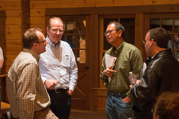 Retreat for teachers at the Sky Mountain Lodge in Victor, Idaho.
