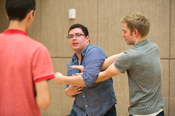 A defense class was offered during the Life Skills Blitz week.