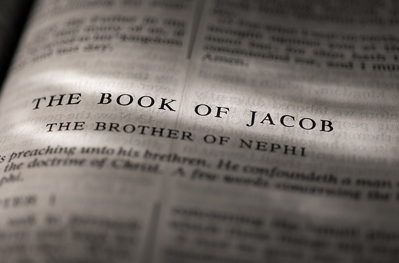 Jacob the brother of Nephi in the Book of Mormon.