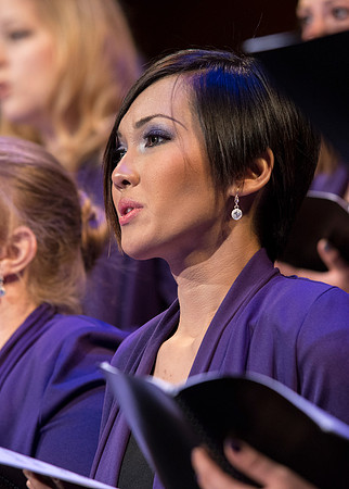 A BYU-Idaho Sacred Music Production performed in the BYU-Idaho Center, conducted by Dallin Hansen and written by Daniel Gawthrop.